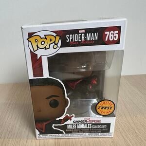 Funko Pop Spider-Man Miles Morales Classic Suit #765 Chase Limited Edition